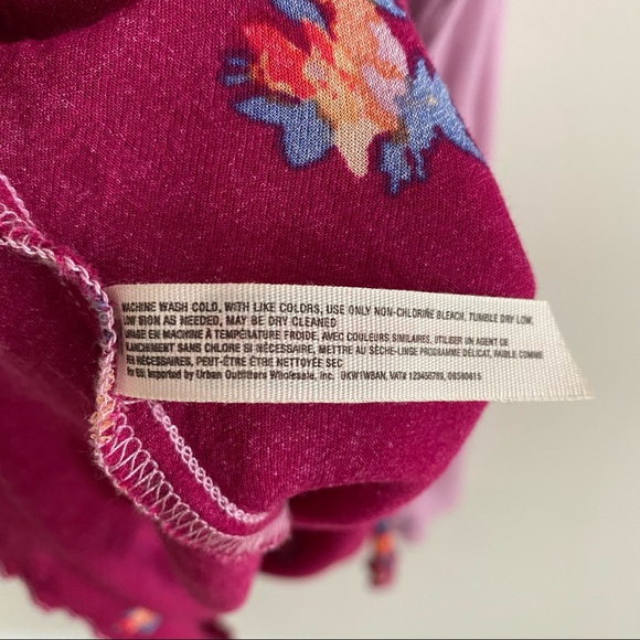 Free People Its a Cinch Print Slip Dress Floral Size Small - Picture 9 of 9